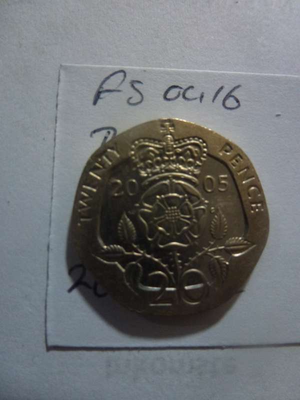 2005 Great Britain 20 pence