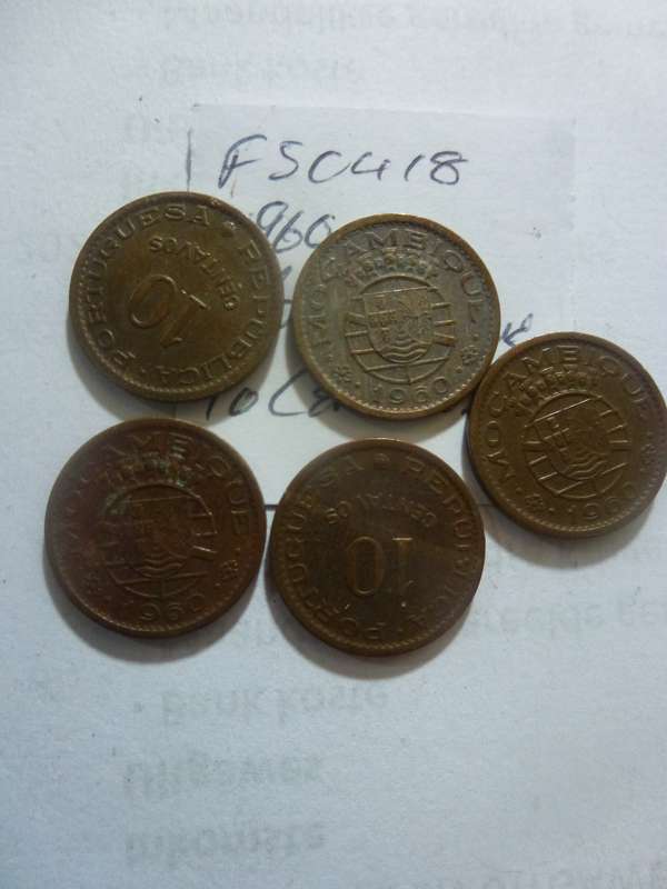 1960 Mozambique 10 centavos