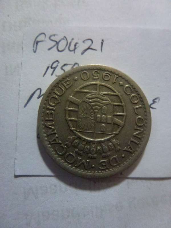 1950 Mozambique 50 centavos