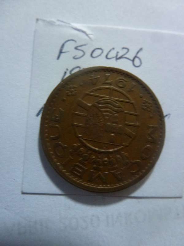 1974 Mozambique 50 centavos