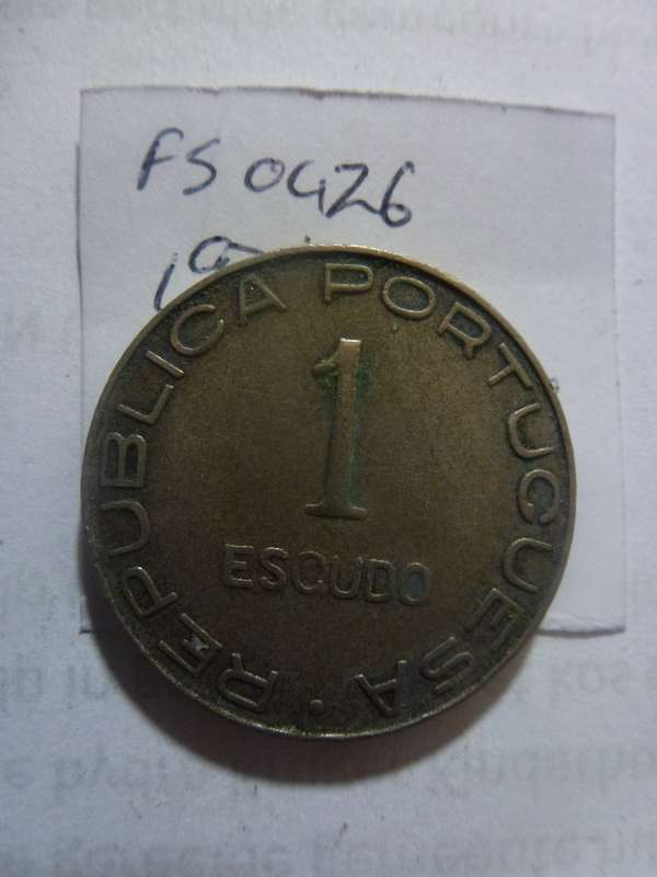 1936 Mozambique 1 escudo