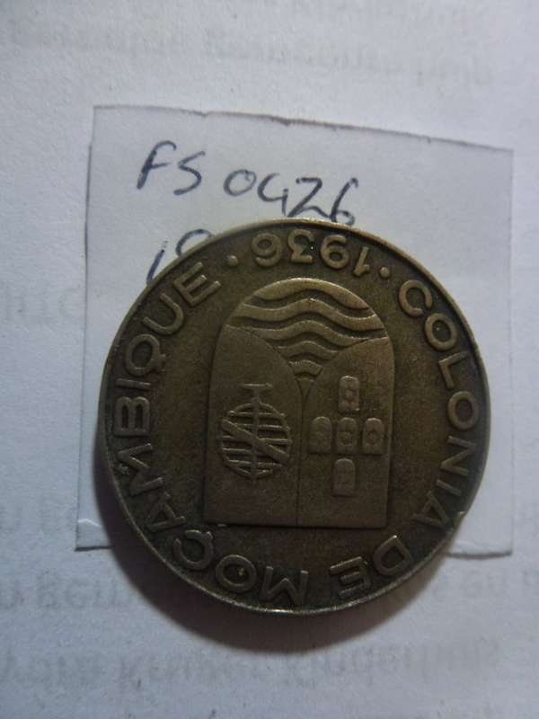 1936 Mozambique 1 escudo