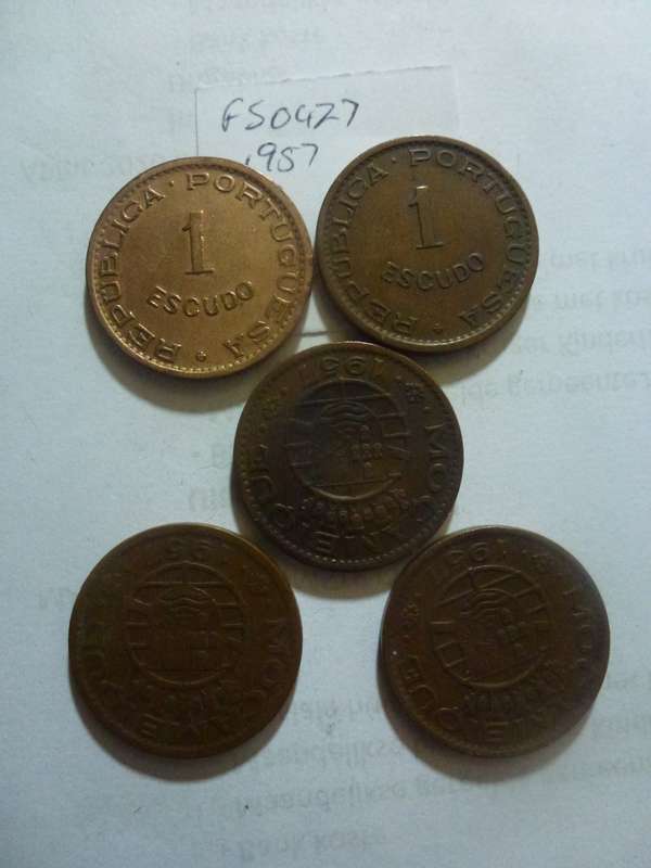 1957 Mozambique 1 escudo