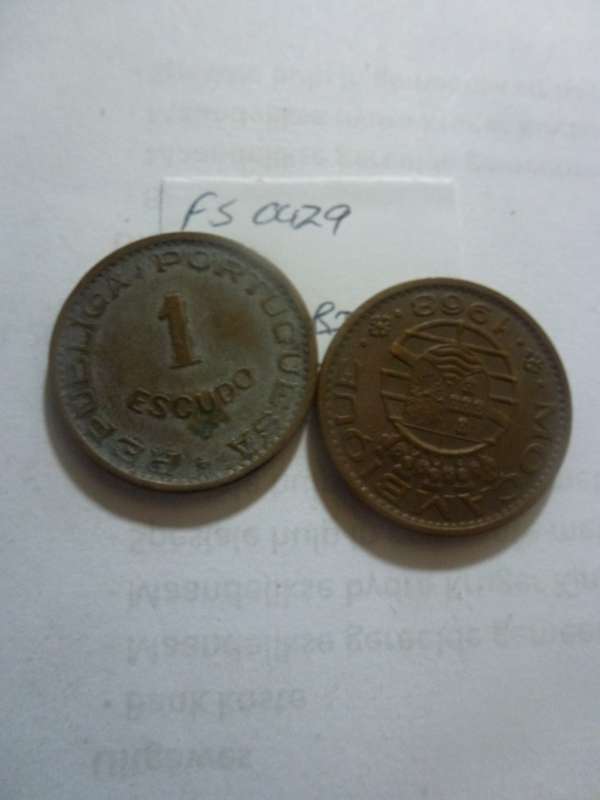 1968 Mozambique 1 escudo