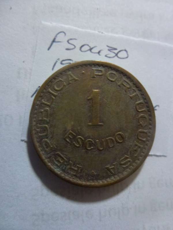 1973 Mozambique 1 escudo