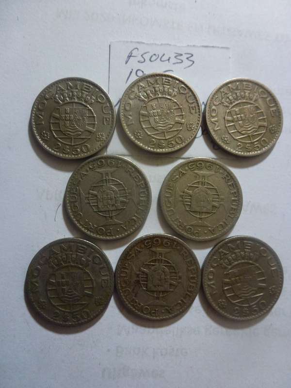 1965 Mozambique 2.5 escudo