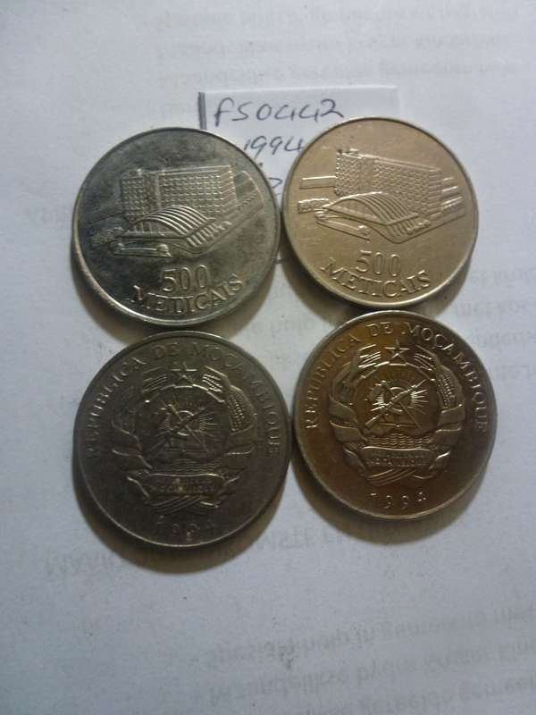 1994 Mozambique 500 meticais