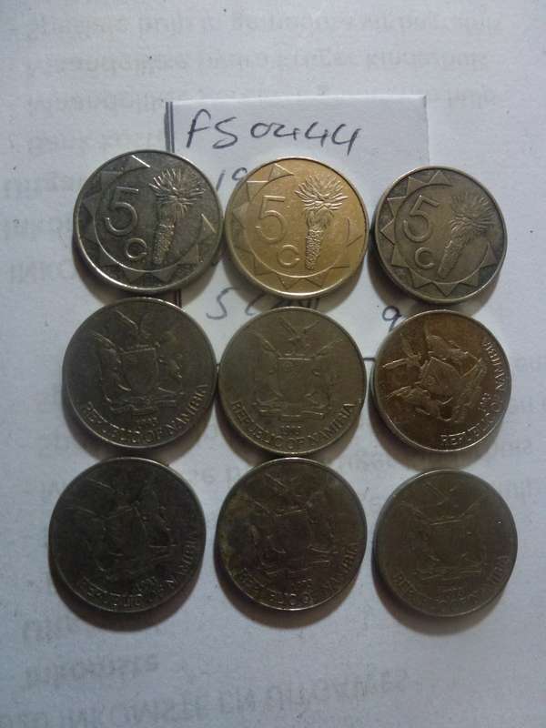 1993 Namibia 5 cent