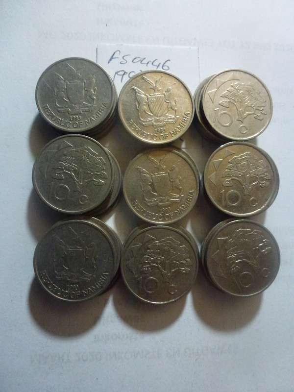 1993 Namibia 10 cent
