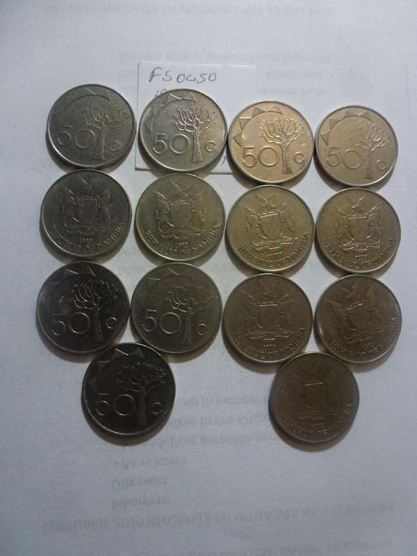 1993 Namibia 50 cent