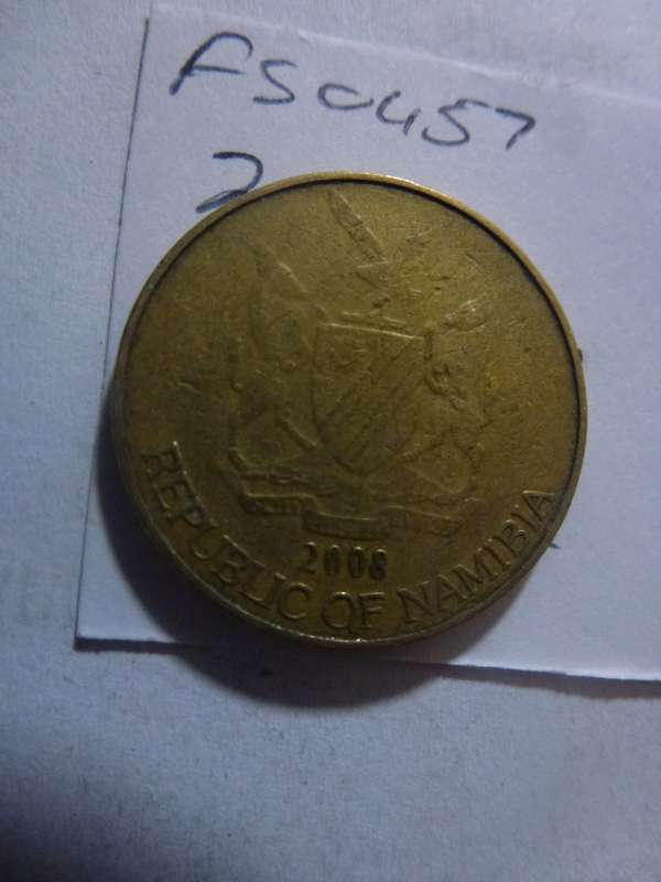 2008 Namibia 1 dollar