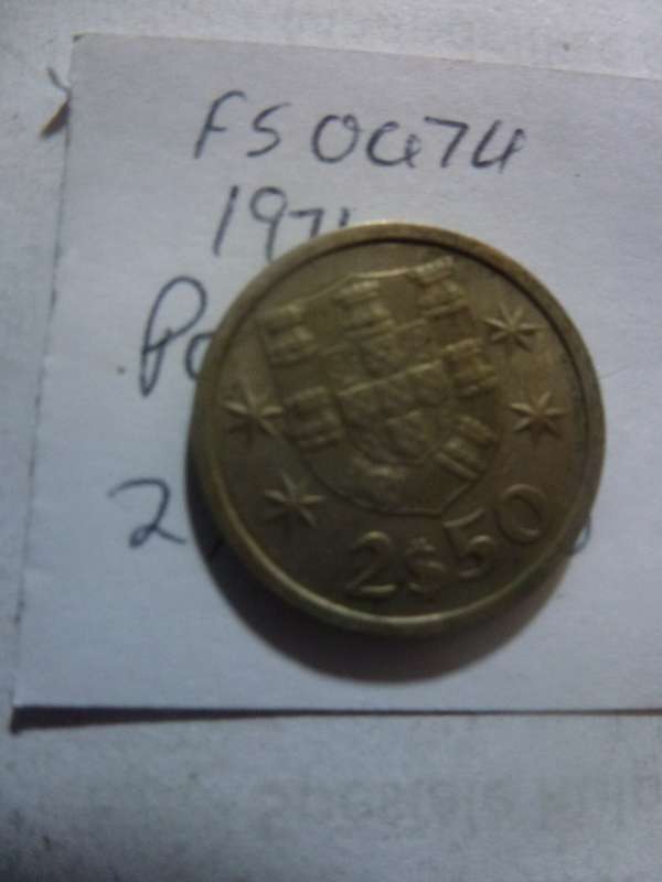 1971 Portugal 2 1/2 escudo