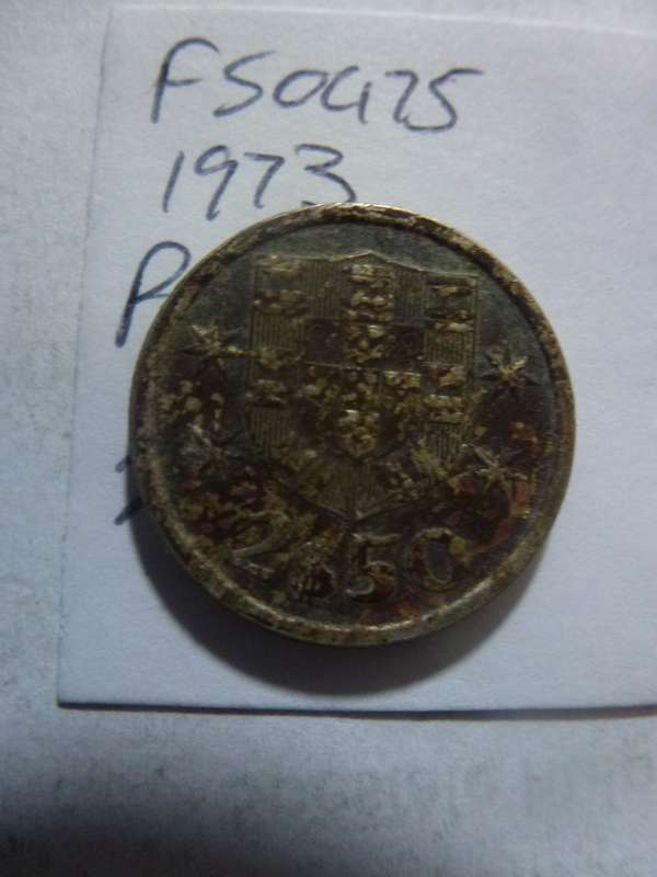 1973 Portugal 2 1/2 escudo