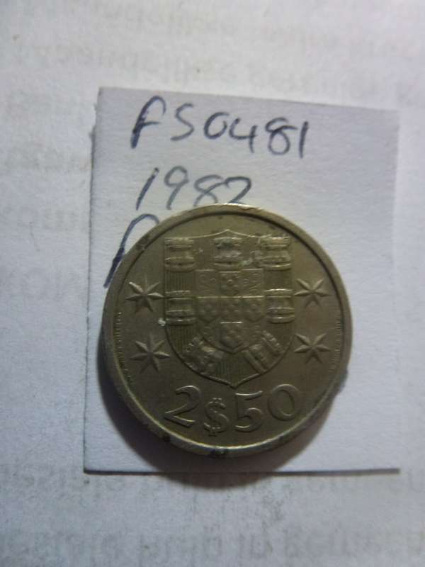 1982 Portugal 2 1/2 escudo