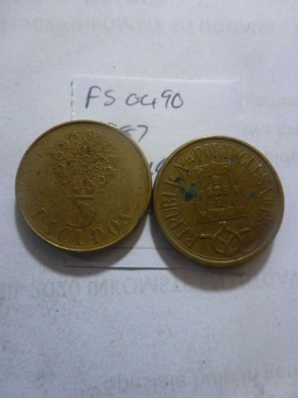 1987 Portugal 5 escudo