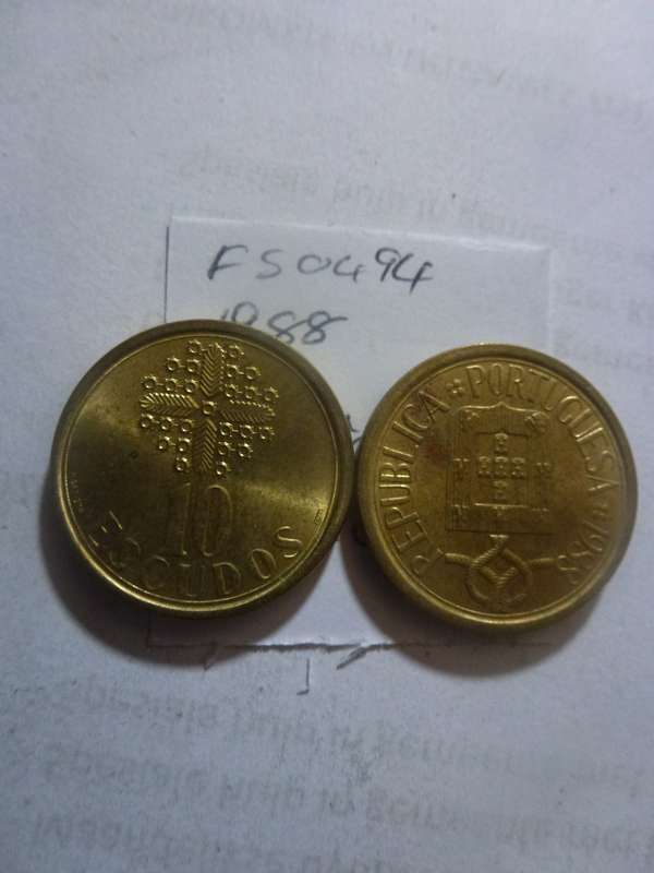 1988 Portugal 10 escudo