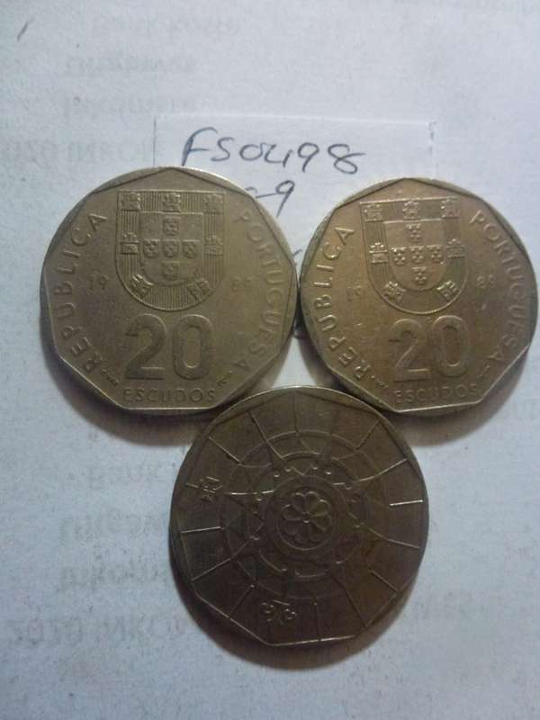 1989 Portugal 20 escudo