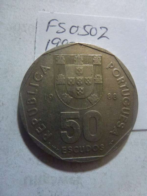1998 Portugal 50 escudo