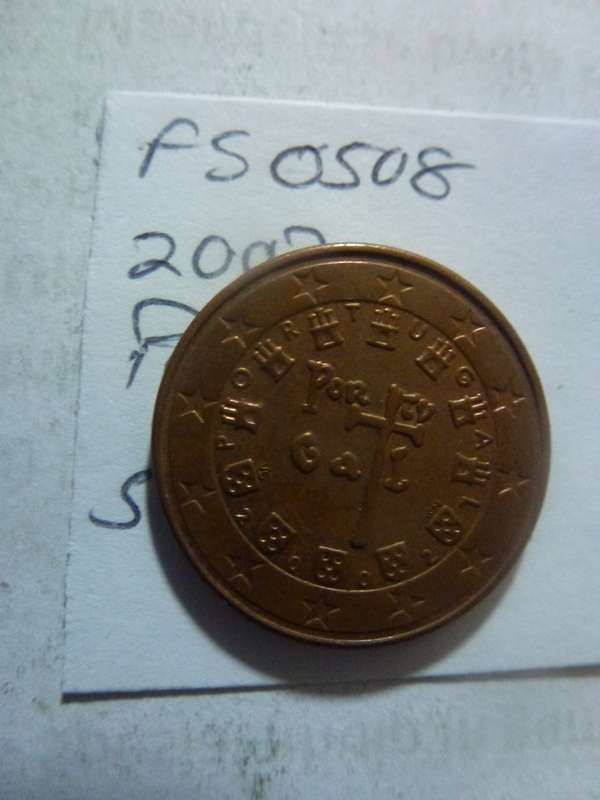 2002 Portugal 5 euro cent