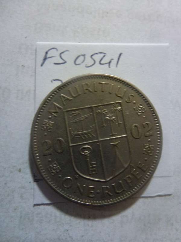 2002 Mauritius 1 rupee