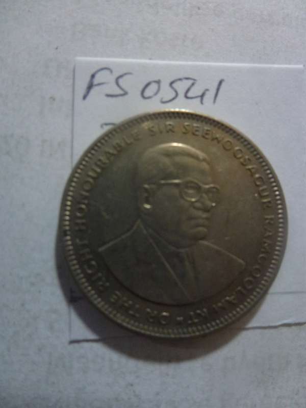 2002 Mauritius 1 rupee
