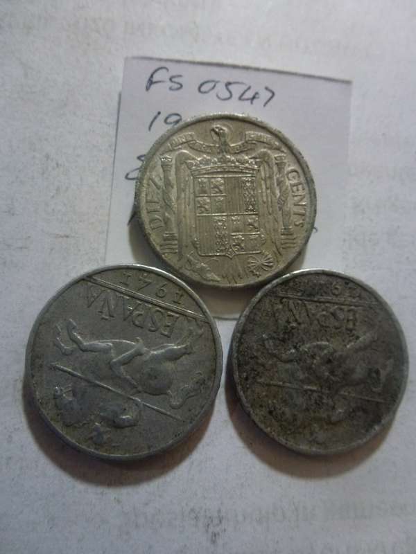 1941 Spain 10 centimos