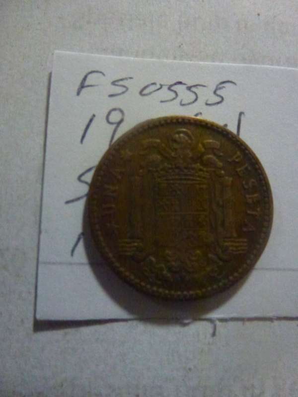 1953(56) Spain 1 peseta
