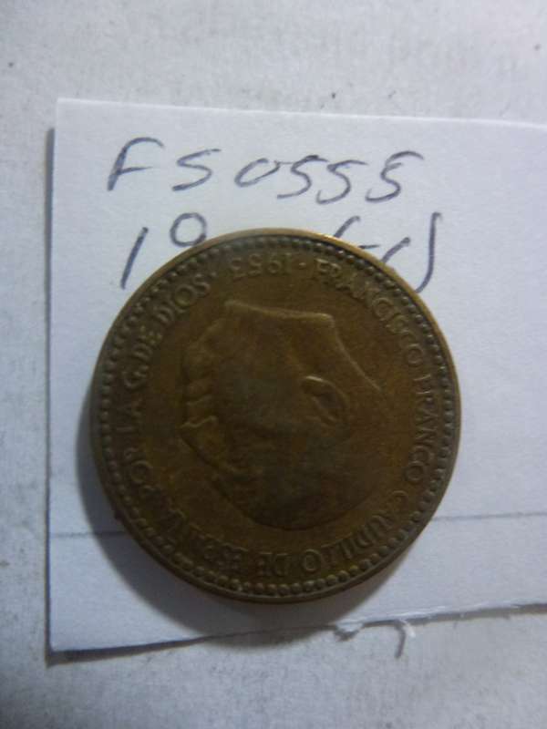 1953(56) Spain 1 peseta