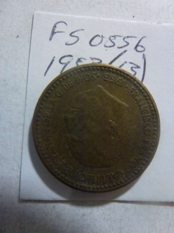 1953(63) Spain 1 peseta