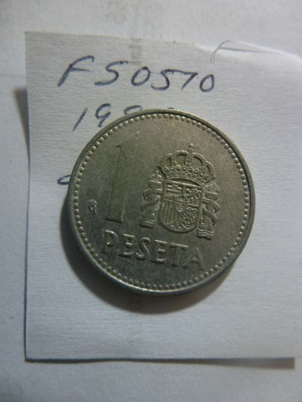 1986 Spain 1 peseta