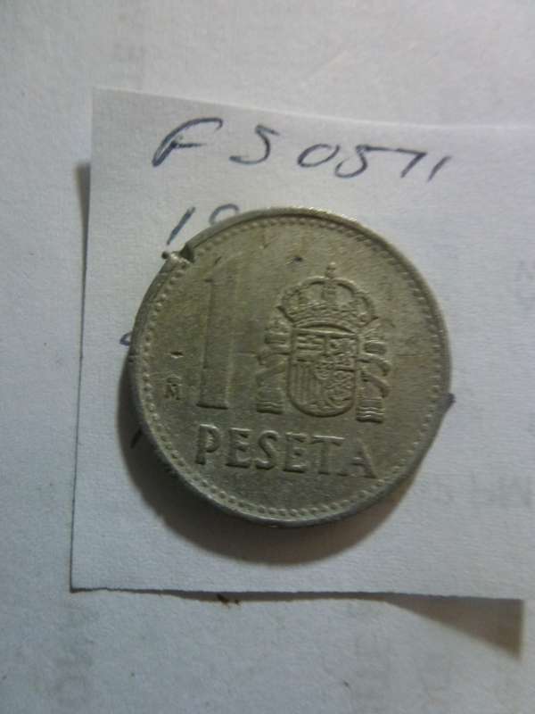 1987 Spain 1 peseta