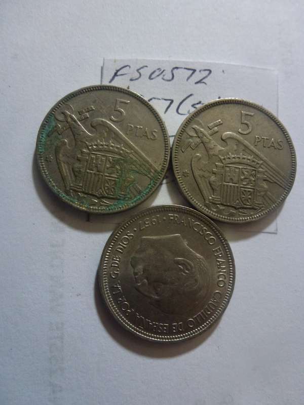 1957(59) Spain 5 peseta