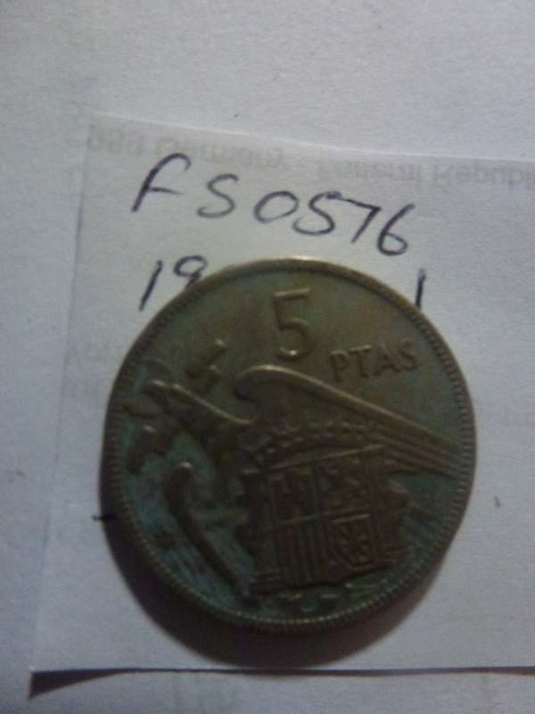 1957(64) Spain 5 peseta