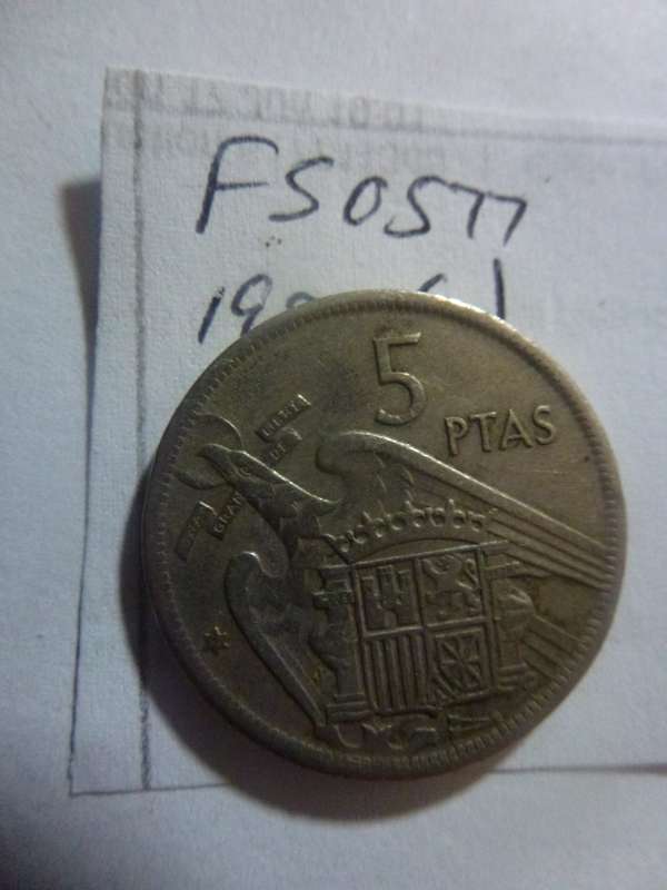 1957(67) Spain 5 peseta
