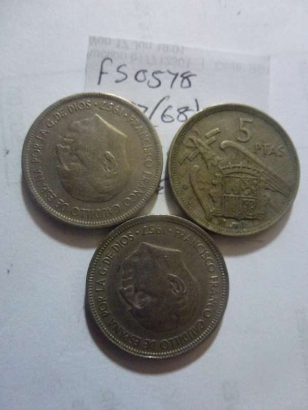 1957(68) Spain 5 peseta