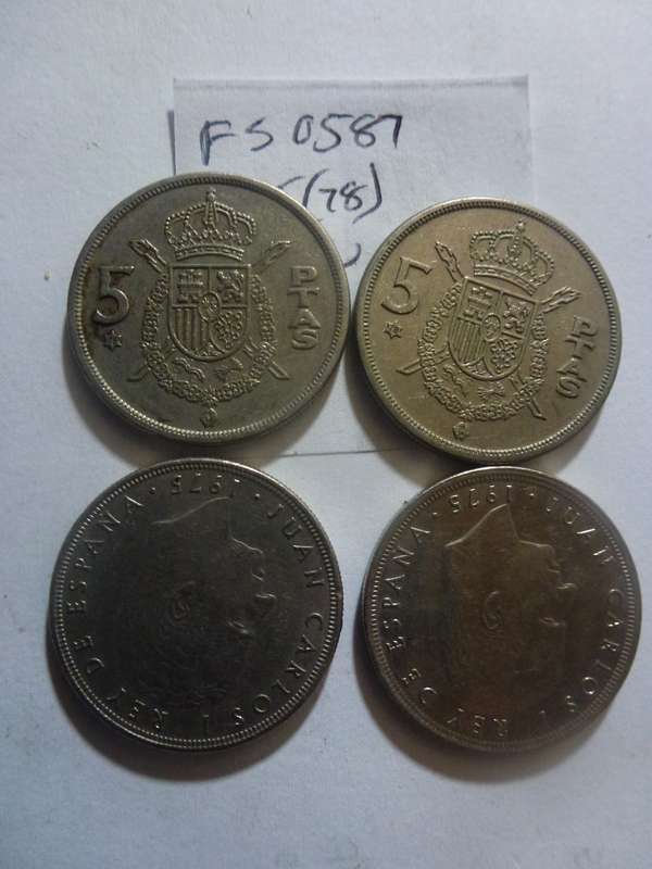 1975(78) Spain 5 peseta