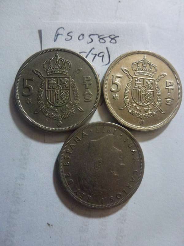 1975(79) Spain 5 peseta
