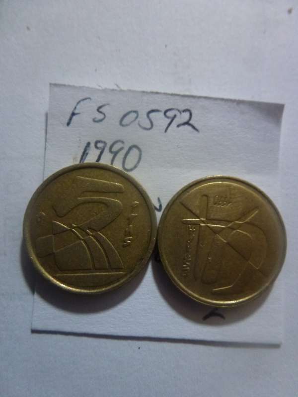 1990 Spain 5 peseta