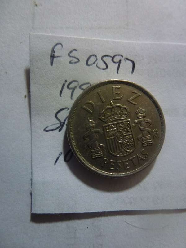 1984 Spain 10 peseta