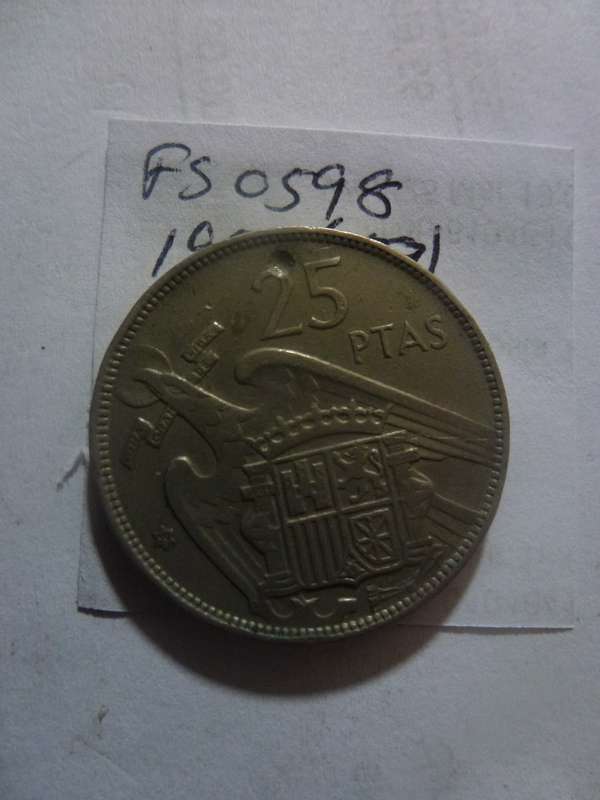 1957(59) Spain 25 peseta
