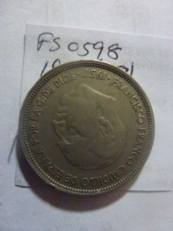 1957(59) Spain 25 peseta