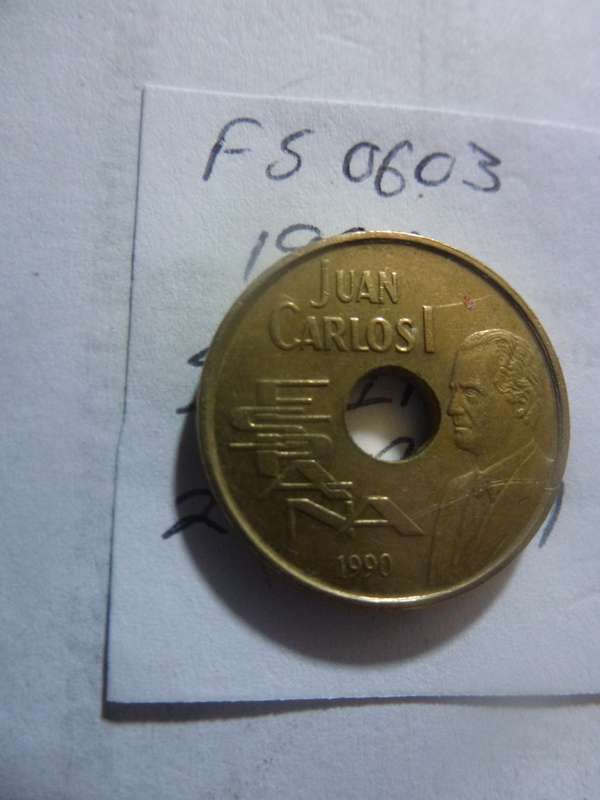 1990 Spain 25 peseta