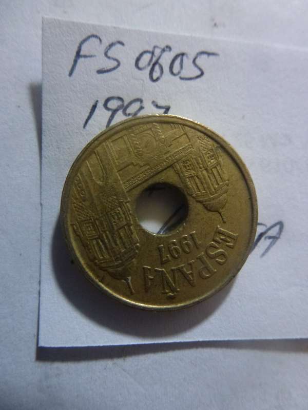1997 Spain 25 peseta