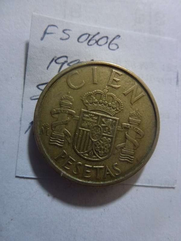 1986 Spain 100 peseta