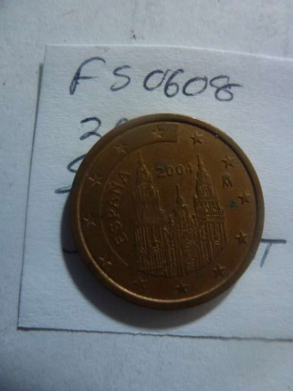 2004 Spain 5 euro cent