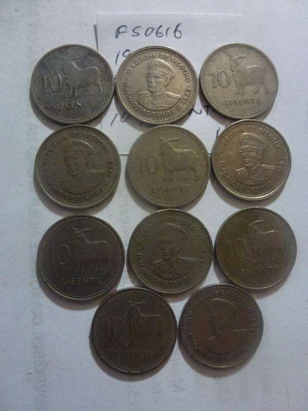 1983 Lesotho 10 lisente