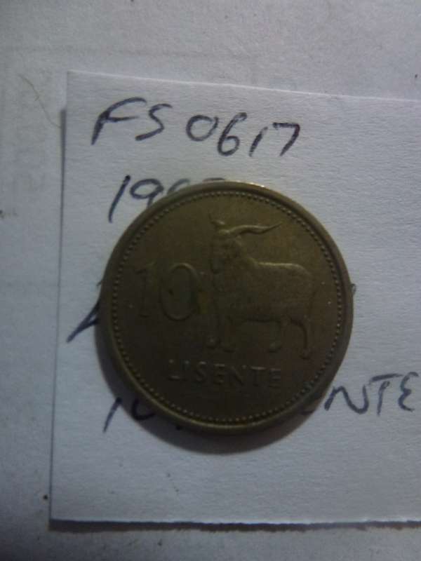 1992 Lesotho 10 lisente