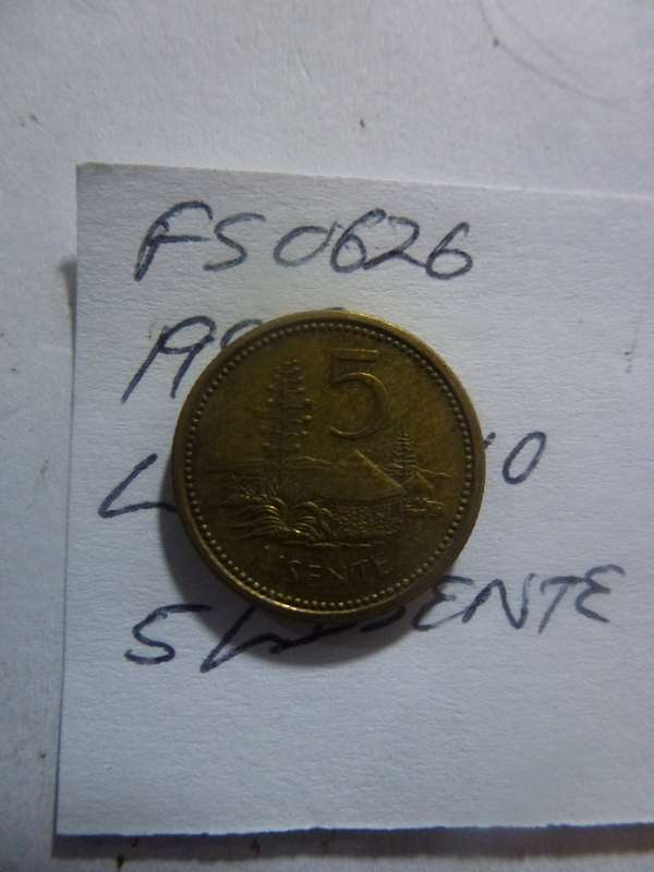 1998 Lesotho 5 lisente