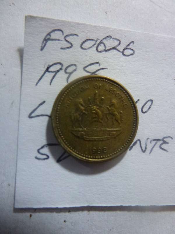 1998 Lesotho 5 lisente