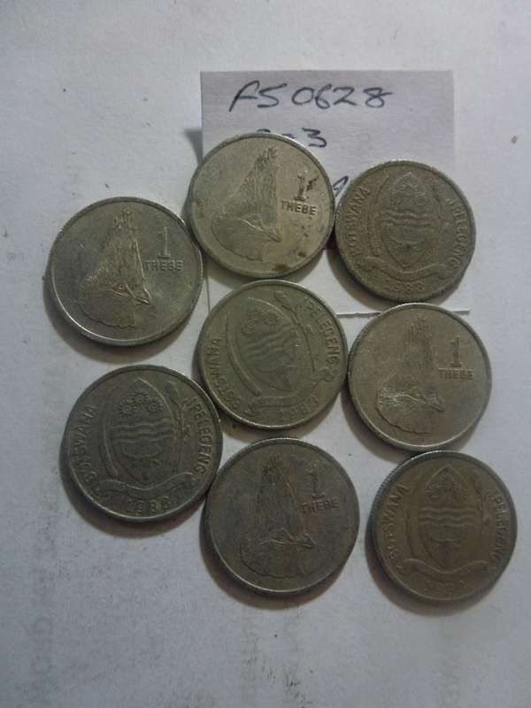 1983 Botswana 1 thebe